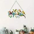 thumbnail image 5 of PLPPYFS Hummingbird Acrylic Stained Glass Window Hanging, Birds On Branch Stained Hanging Decor, Bird Series Art Ornaments Pendant Hanging for Windows or Doors Home Decorations, Gifts for Bird Lovers, 5 of 8