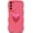 Hot Pink, variant on for Samsung Galaxy A15 5G Phone Case for Women, Cute Kawaii 3D Love Heart Solid Color Curly Wavy Camera Lens Cover Shockproof Soft Silicone Phone Cover 6.5 inch (Pink)