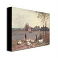 thumbnail image 3 of Trademark Fine Art "On the Banks of the Loing" Canvas Art by Alfred Sisley, 3 of 3