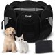 thumbnail image 1 of Corral para Mascotas Goozii para Gatitos Interior/Exterior Pequeño Negro, 1 of 9