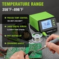 thumbnail image 2 of WORKPRO 60W Digital Soldering Station Kit with LED Display, 5 Extra Tips, Adjustable Temp Control Soldering Iron for Electronics, DIY, Jewelry, 2 of 7