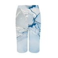 thumbnail image 4 of Womens Shorts Stylish Printed Loose Capri Pants Summer Casual Beach Shorts S-2XL, 4 of 5