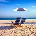 thumbnail image 7 of Chair Umbrella with Clamp,46 inches UPF 50+ Clip on Parasol for Patio,Beach Chairs,Strollers,Wheelchairs,Golf Carts, 7 of 7