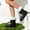 Black b, variant on Women's 3D Eye Decor Mid Calf Rain Boots Flexible Rubber Waterproof Solid Soft Shades for Weekend Park Outings Rainy Family Walks Black 32