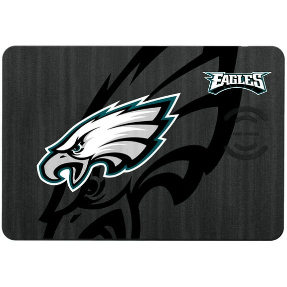 Keyscaper Philadelphia Eagles 15W Fast Wireless Charger and Mouse Pad