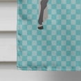 thumbnail image 4 of Caroline's Treasures BB8082CHF Orlov Trotter Horse Blue Check Flag Canvas House Size , Large, multicolor, 4 of 4