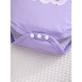 thumbnail image 6 of HWJAD Newborn Baby Girl Clothes Princess Unicorn Short Sleeve Romper Rainbow Shorts Headband Infant Summer Outfits, 6 of 8