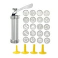 thumbnail image 1 of Prensa de galletas,Discos Boquillas para prensar galletas Puntas para glaseado para hornear,Herramienta para decoración de pasteles,juego de tuberías para glaseado de cupcakes,Juego de, 1 of 9