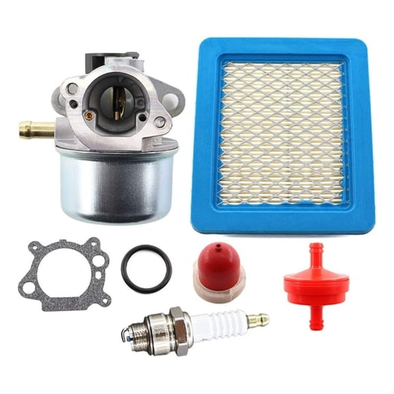 Carburetor for Troy Bilt 6.75HP 21" Tuff Cut 210 Lawn Mower - 11A-426A011 Replacement Carburetor Kit with Fuel Filter & Spark Plug