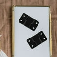 thumbnail image 4 of EIGTHTAIL 6 Pairs Stainless Steel Flush Mount Brackets with Screws, 4 of 10