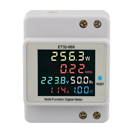 Homena ET32 669 Energy Power Meter 220V 100A Voltage Current 1% Accuracy Measurement