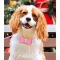 thumbnail image 3 of Mumup Rhinestone Bowtie Dog Collar for Girls Boys,Cute Dazzling Sparkling Soft Suede Leather Pretty Bling Cat Collars Crystal Diamond Pet for Small Medium Large Puppy Kitty Female Male, 3 of 6