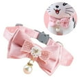 thumbnail image 3 of <p>Cat Bow Collar, Wearable Soft Polyester Material Skin Friendly Fashionable Adjustable Pet Collar  For Party For Daily</p>, 3 of 7