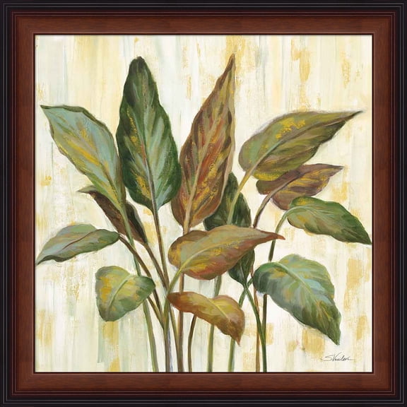 Great Art Now Fall Greenhouse Leaves by Silvia Vassileva, Framed Wall Art, 23.5W x 23.5H