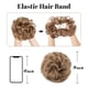 thumbnail image 2 of Peluca de seda de alta temperatura, rizador de cabello para mujer, anillo elástico para el cabello, disco de simulación esponjoso desordenado, brote de cabello, bolsa de cabello falso, 2 of 6