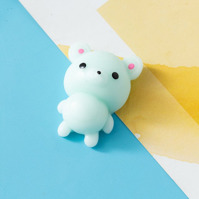 Muñeco de peluche con forma de animal, juguete de ventilación con música, novedad japonesa y coreana, regalo creativo pequeño para estudiantes