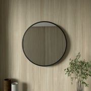 Ozarke 3D Circle Infinity Mirror Light, LED Wall Mirror RGB Color - Small