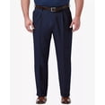 thumbnail image 2 of Haggar Men's Big & Tall Blue Dress Pants 52 x 32, 2 of 5