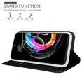 thumbnail image 4 of Cadorabo Case for Motorola EDGE 20 LITE / FUSION Cover Book Wallet Screen Protection PU Leather Flip Magnetic Etui, 4 of 9