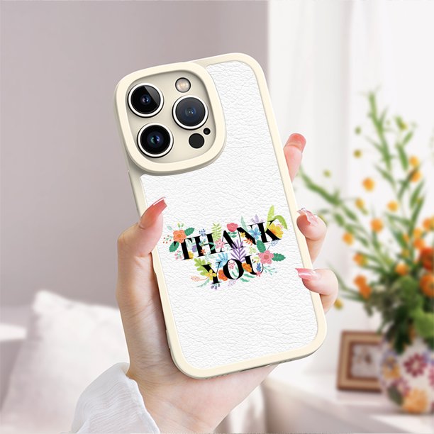 Destaca entre la multitud con una elegante y duradera funda de goma de TPU con estampado de dibujos animados para iPhone