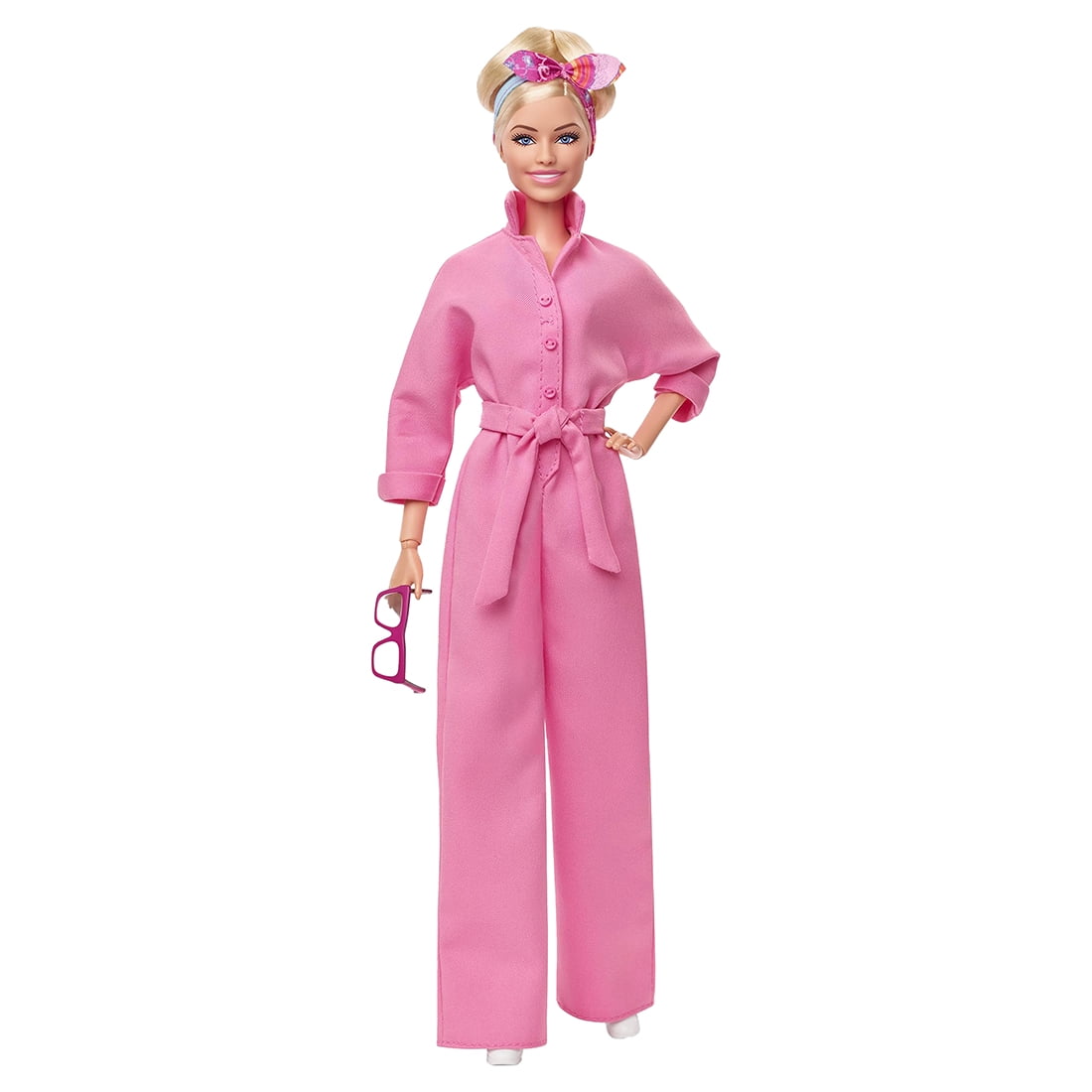Barbie The Movie Collectible Doll Margot Robbie as Barbie in Pink Power Jumpsuit (Exclusive)