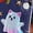Navy, variant on MVRLSH Womens Pajama Sets for Women 2 Piece Halloween Pumpkin Print Button Short Sleeve Shirt And Short Plus Size Cute wear Soft Sleepwear Lounge Set Purple - M