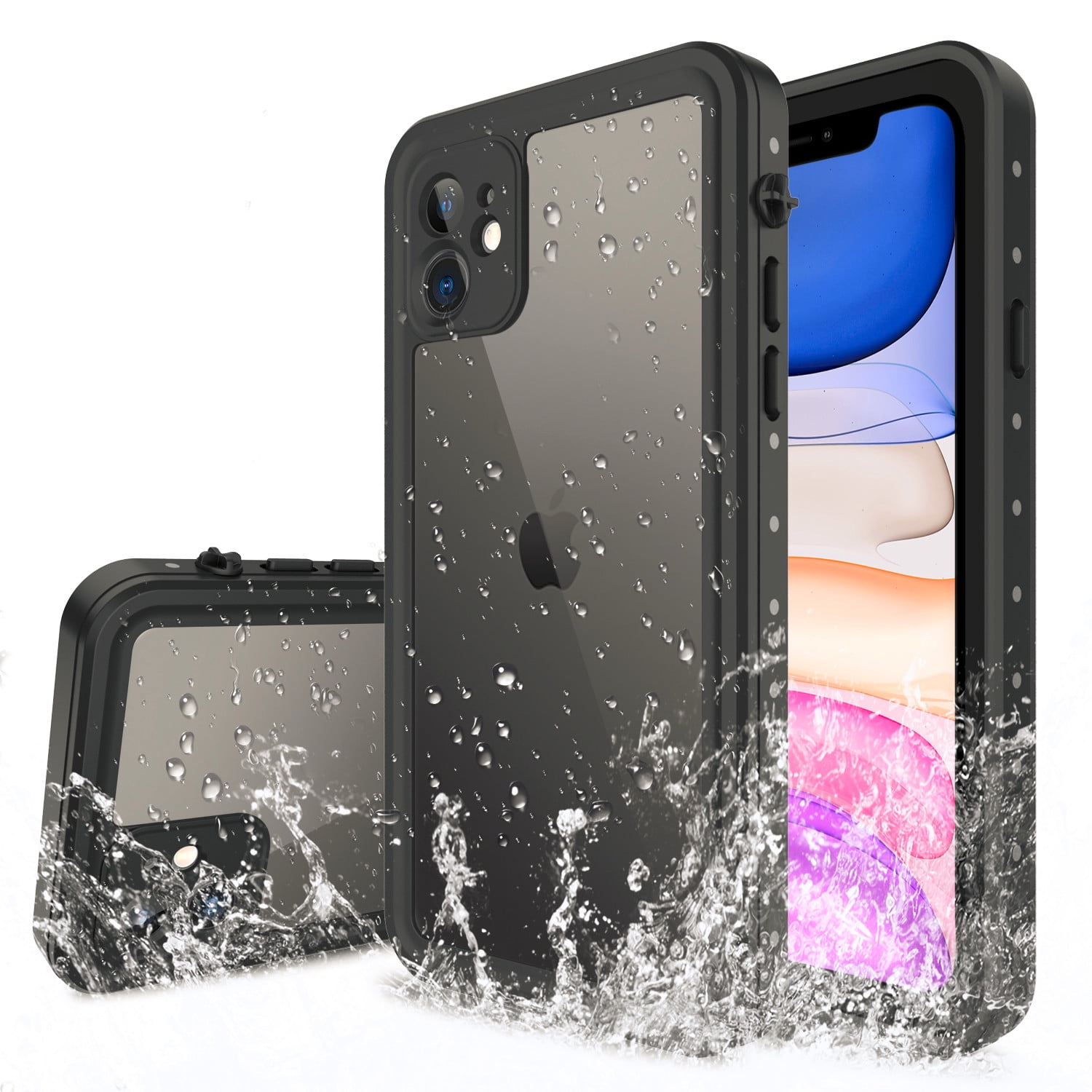 Elegant Choise for iPhone 11 Case Waterproof hybrid Amor Rugged