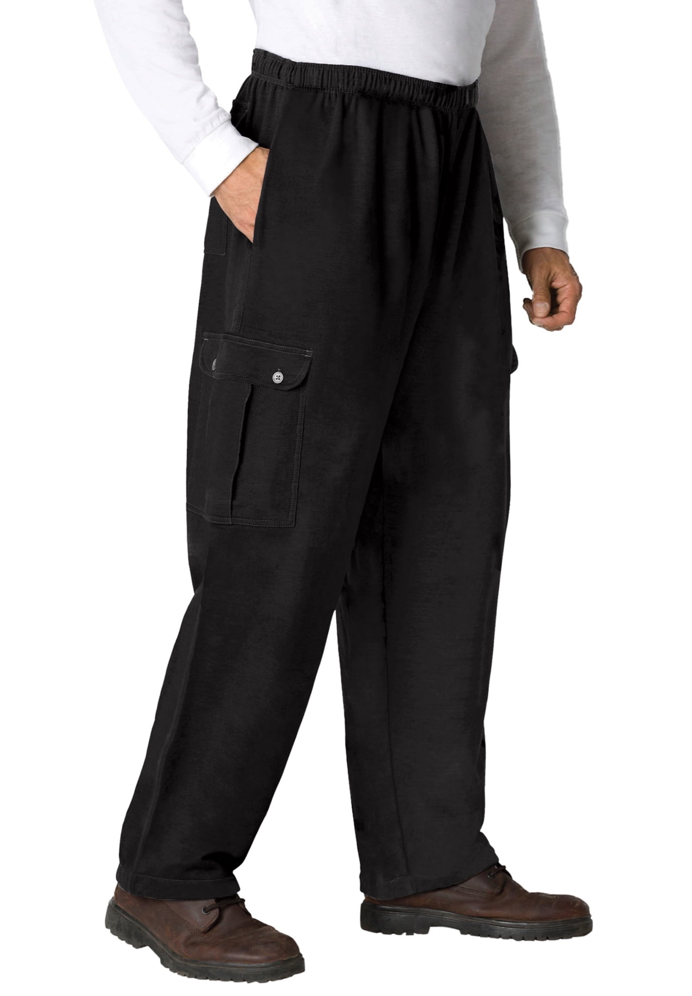 Kingsize Men's Big & Tall Thermal-Lined Cargo Pants - Walmart.com