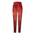 thumbnail image 5 of Rciityk High Waisted Novelty Christmas Holiday Print Leggings for Women Casual Soft Slim Tummys Control Full Length Yoga Pants, 5 of 5