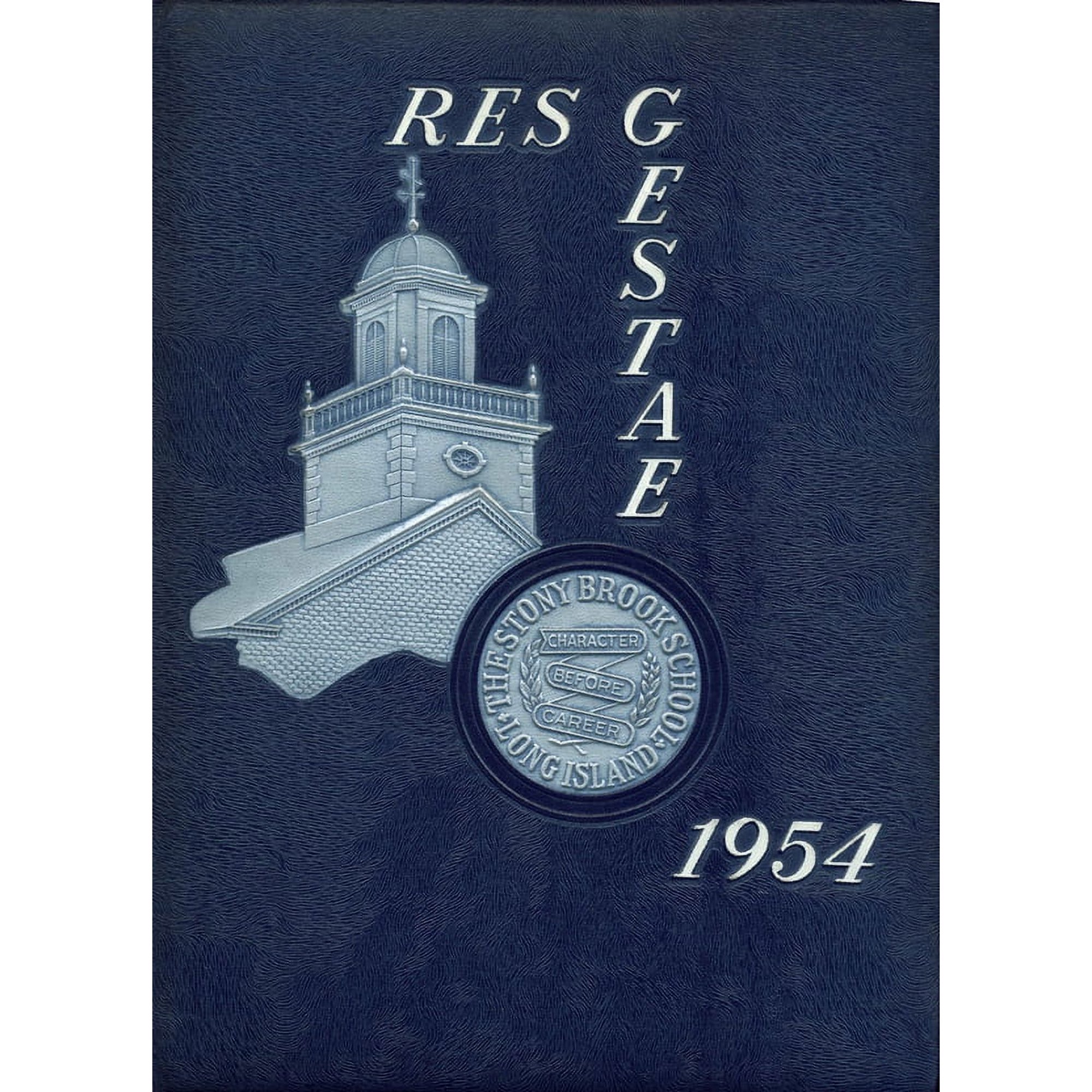 (Custom Reprint) Yearbook: 1954 Stony Brook School - Res Gestae Yearbook (Stony Brook, NY)