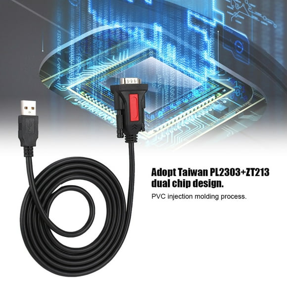 USB to RS232 Serial Port Printer Connection USB to 232 9-pin Serial Port Male Connection Cable