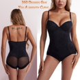 thumbnail image 6 of Women Ultra-thin Shapewear Bodysuits Tummy Control Shapewear Seamless Backless V-Neck Tops with Built-in Bra, 6 of 7