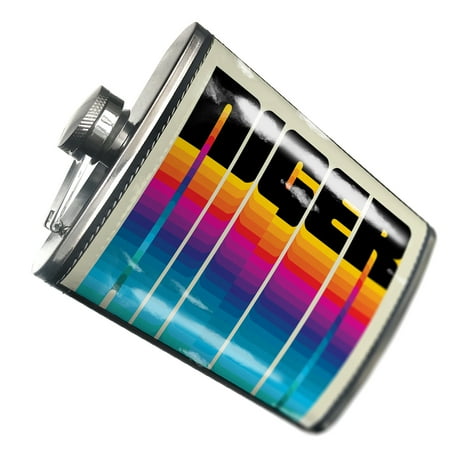 

NEONBLOND Flask Retro Cites States Countries Niger