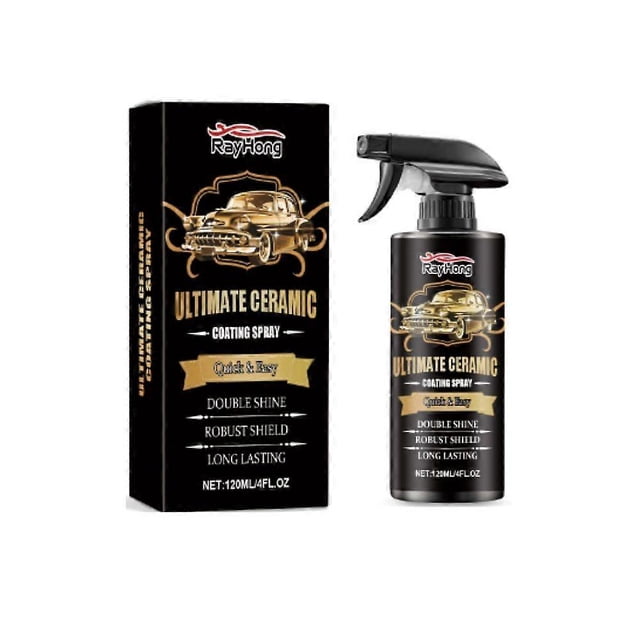 120ml Car Ceramic Coating Liquid Spray Coatin Agent Layer Polishing Paint Coating Body Hydrophobic Crystal