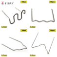 thumbnail image 1 of Bumper Repair Hot Stapler Staples 0.6mm 0.8mm Stainless Steel Wave Welding Wires For Plastic Welder Machine Soldering ToolsD He Qiyong unisex, 1 of 1