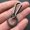 S-titanium+20mm ring, variant on EDC Portable Titanium Alloy Keychain W/ Octagon Ring Quick Hanging Buckle Tool-S-blue+20mm ring