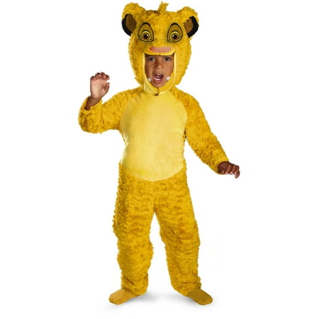 Childs Boy's The Lion King Simba Deluxe Toddler