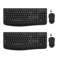 thumbnail image 1 of Combo de teclado y ratón inalámbricos EDJO de tamaño completo, paquete de 2, 1 of 7