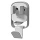 thumbnail image 2 of Cepillo de eléctrico adhesivo de pared, soportes para enjuagues bucales. Soporte de gravedad, soporte de bloqueo y liberación automáticos, sop blanco Soledad Soporte para cepillo de dientes, 2 of 8