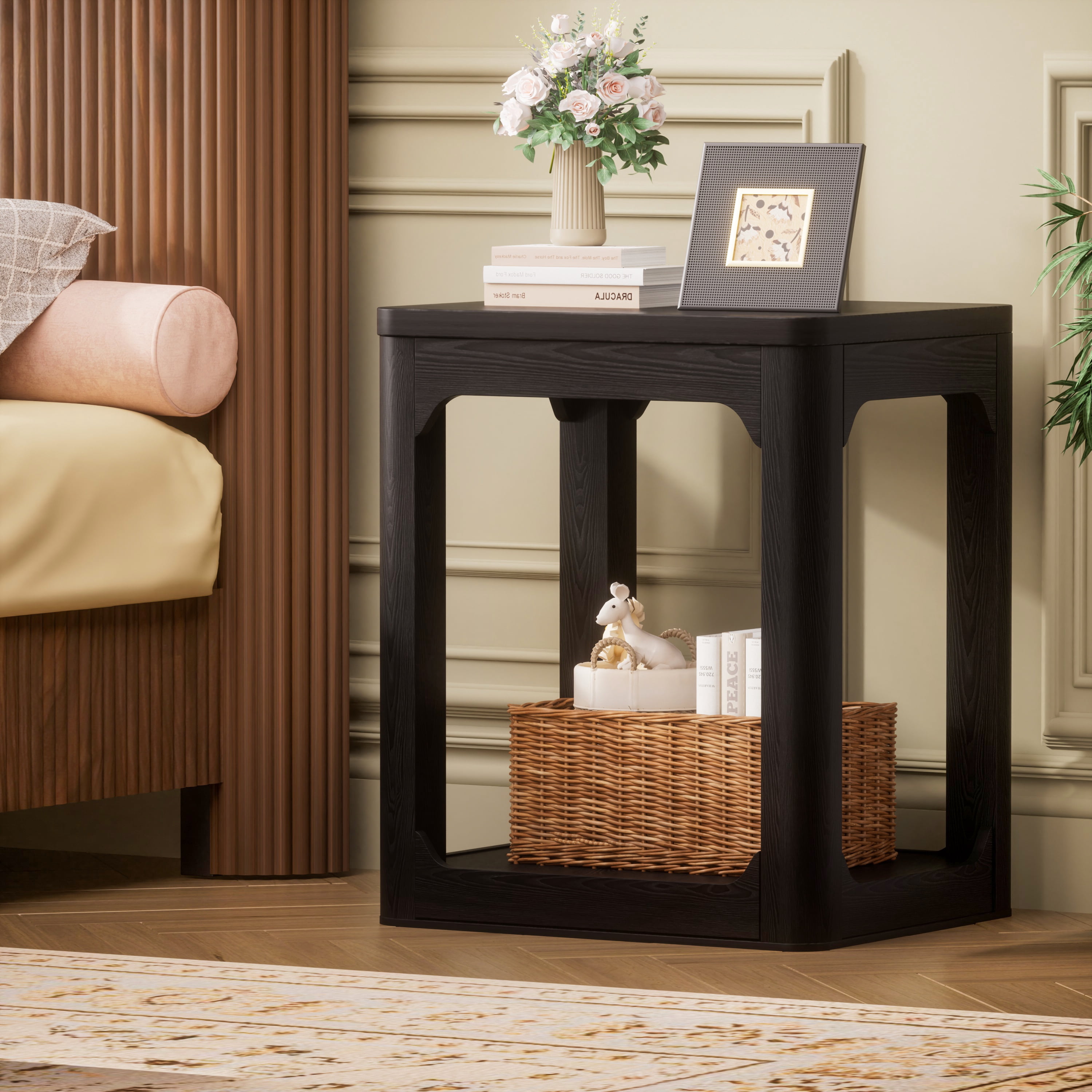 3 Piece Living Room Coffee Table Set, Coffee Table And Side Table Set, Featuring Ample Storage Space And Smooth, Rounded Edges. Ideal For Living Rooms, Bedrooms, Offices