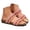 Orange, variant on Summer Flat Sandals for Women Knitted Strap Comfortable Walking Slides Cork Footbed Beach Vacation Slippers Shoes Green size 6.5