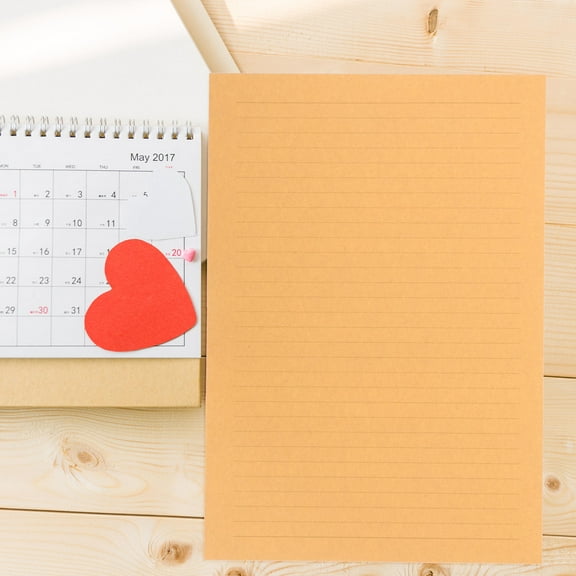 50 Sheets Letter Paper Envelop Package Vintage Writing Parchment