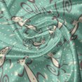thumbnail image 7 of Ambesonne Monkeys Valance & Curtain, Funny Creatures Curly Tails, 55"x45", Seafoam Dark Warm Taupe, 7 of 7