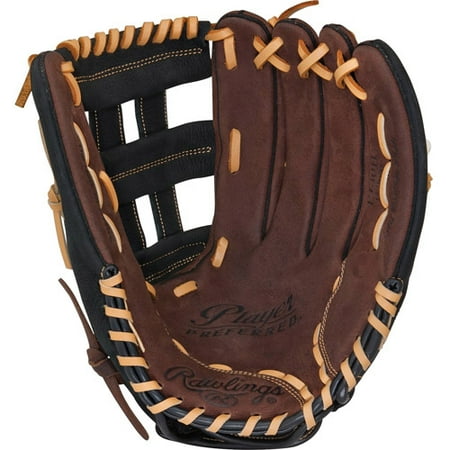 Rawlings Player Preferred 12.5 Adult Baseball Glove, Left-Handed