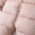 thumbnail image 6 of GYRATEDREAM Baby Clothes Newborn Boy Girl Snowsuit Winter Coats Infant Jumpsuit Bodysuits Hooded Warm Jacket for 3-6M Pink, 6 of 9
