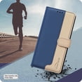 thumbnail image 4 of for Samsung Galaxy S24 Wallet Flip Case, Luxury Premium PU Leather Card Slots Strong Magnetic Closure Kickstand RFID Blocking Phone Case Cover for Samsung Galaxy S24 - Blue, 4 of 8