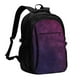 thumbnail image 1 of Balery Black Dark Blue Purple Mochila con carga USB para hombre y mujer - Mochila impermeable y antirrobo para portátil con puerto USB para viajes, trabajo, estudios y universidad, 1 of 7