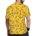 thumbnail image 2 of Rocae Yellow Limes for Men's Mesh Quick-Dry Short Sleeve Workout T-Shirt,Mens Crew Neck Tee Lightweight Soft Classic T Shirts Large, 2 of 9