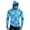 Blue, variant on Performance Compression Hoodies for Men, UPF 50+ UV Sun Protection Long Sleeve Shirts with Face Cover for Summer Outdoor Activities