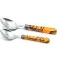thumbnail image 3 of Barenthal Elegant 20-pc. 18/10 Stainless Steel Silverware Set, Tortue Warm Gold (Service for 4), 3 of 5
